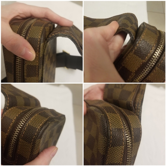 ❌‼️SOLD‼️❌ - LV Geronimo w/COA - Damier Ebene Belt Bag - Picture 10 of 17